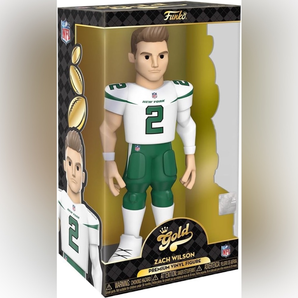 New York Jets  Football Figure in Green and White